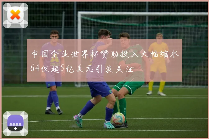 中国企业世界杯赞助投入大幅缩水64仅超5亿美元引发关注